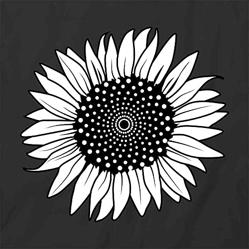 Sunflower Graphic T-Shirt for Women & Men - Soft Cotton Printed Tee with Sunflower Design - Casual Wear for Summer, Outdoors & Everyday Fashion