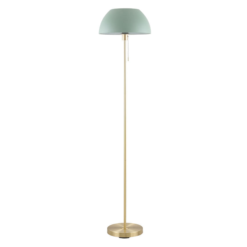 Green & Satin Brass