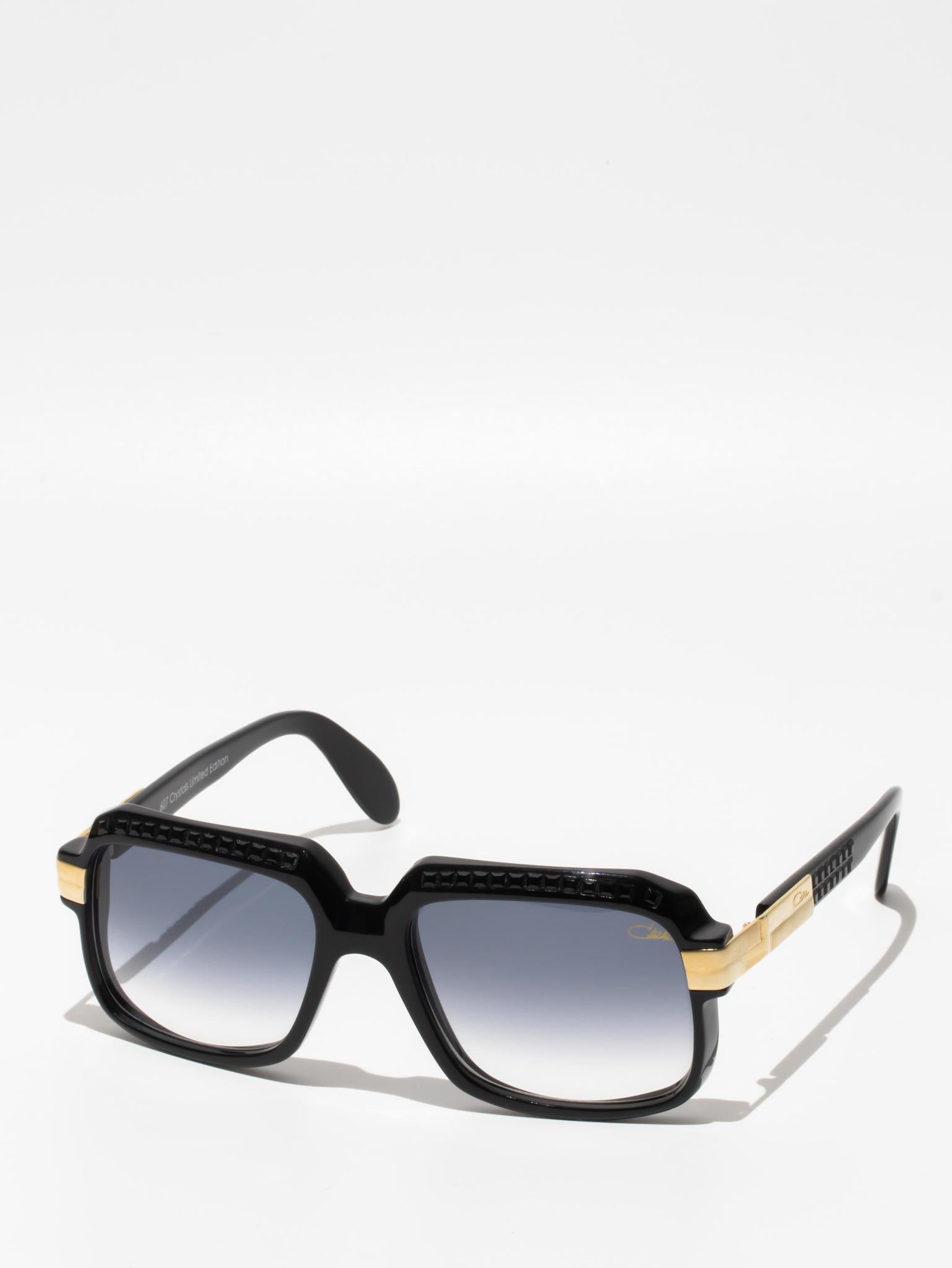CAZAL 607/3 502 CRYSTALS LIMITED EDITION Sunglasses - Luxury Designer Frames for Men & Women - Perfect for Fashion, Parties & Outdoor Activities