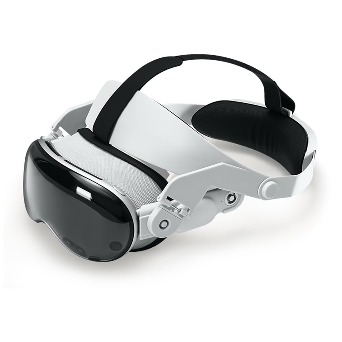 Adjustable Ergonomic Head Strap for Vision Pro - Lightweight VR Headset Brace for Comfort & Stress Relief - Perfect for Gaming, Movies & Virtual Meetings