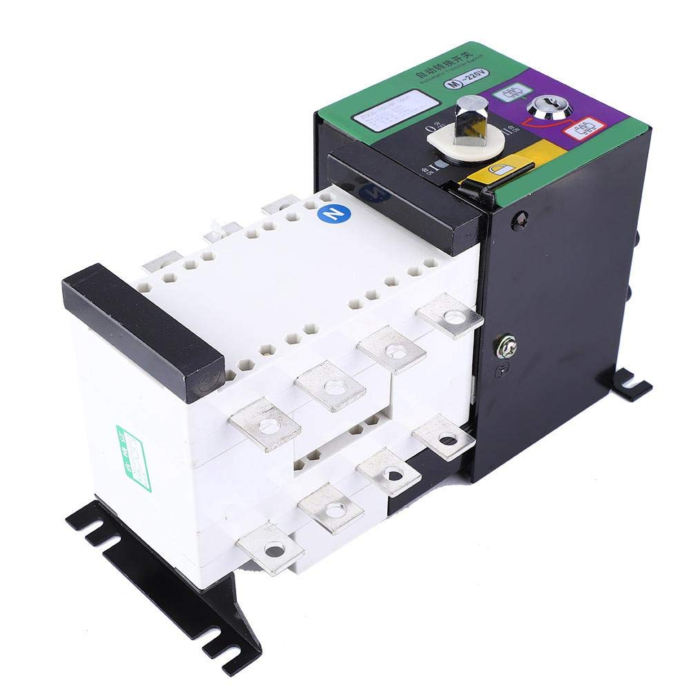 160A 4P Automatic Transfer Switch (ATS) - Automatic Isolation Type Power Transfer Switch for Home Backup, Solar Systems & Emergency Power Supply