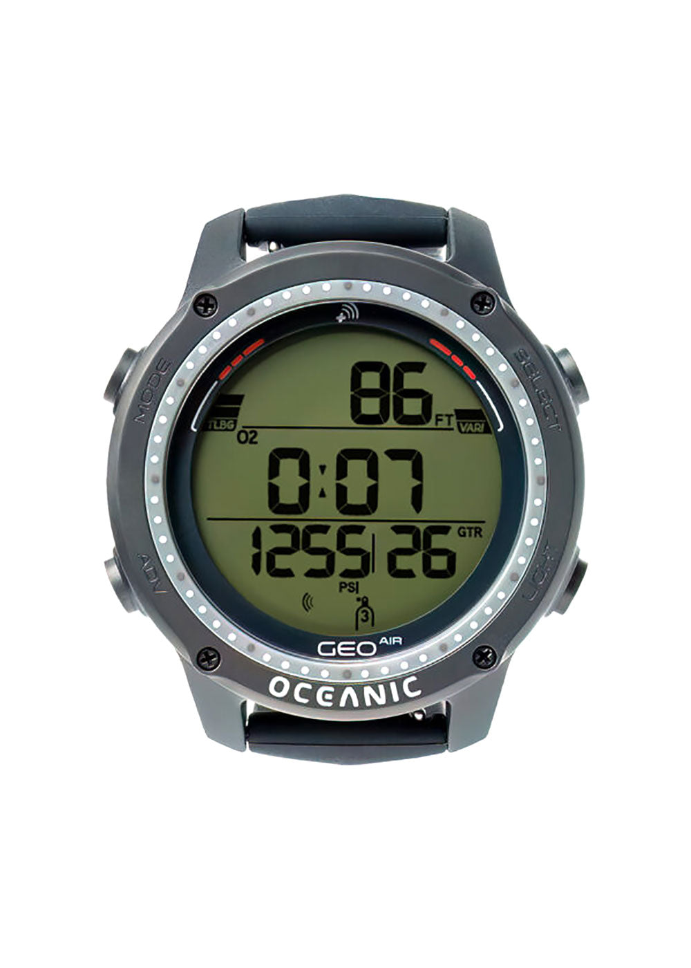 Oceanic Geo Air Dive Computer - Professional Scuba Diving Watch with Air Integration for Deep Sea Exploration - Perfect for Underwater Adventures and Marine Research