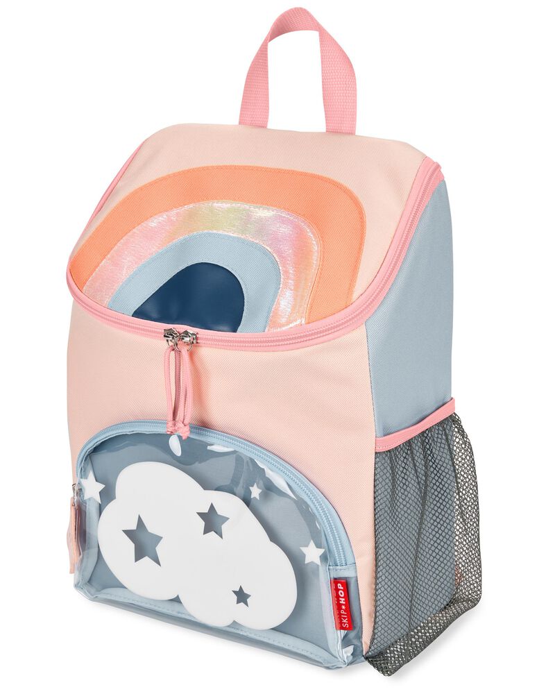 Skip Hop Spark Style Big Kid Backpack - Rainbow Color School Bag for Boys & Girls, Durable Kids Backpack for School, Travel & Daily Use