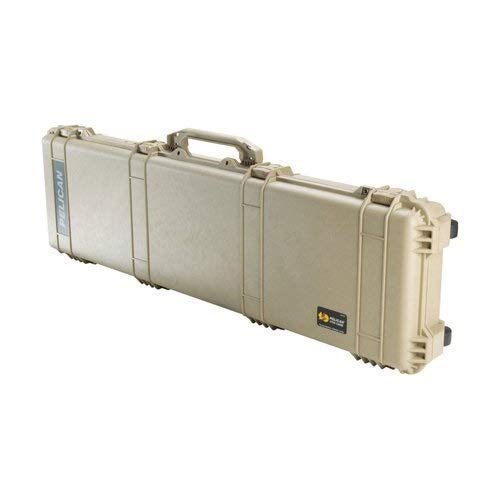 Pelican Protector 1700 Series Tactical Rifle Case - Waterproof & Crushproof Gun Case for Hunting, Shooting Range & Air Travel - Fits AR-15, Shotguns & Long Guns
