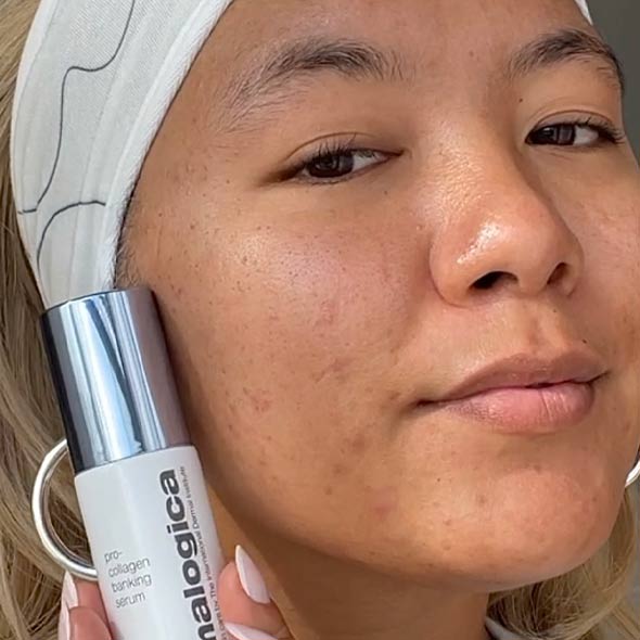 Pro Collagen Banking Serum - Anti-Aging Face Serum with Hyaluronic Acid & Peptides for Wrinkle Reduction - Perfect for Nighttime Skincare Routine & Daily Hydration