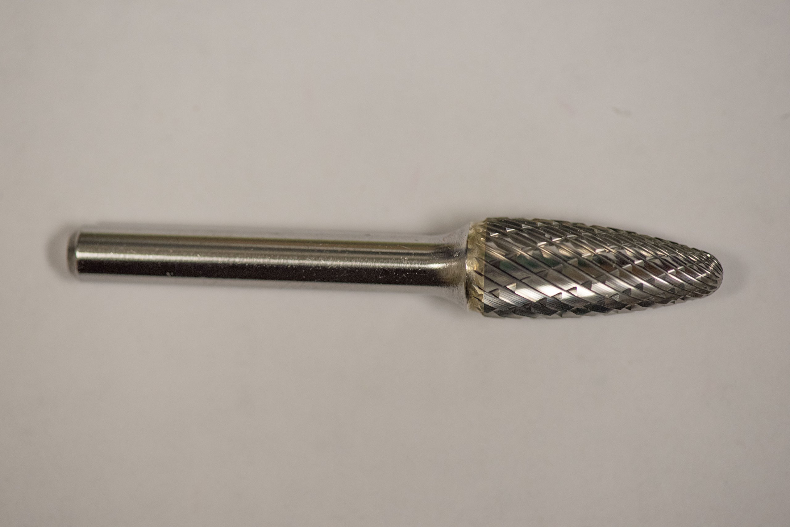 SF-4 Double Cut Carbide Burr Die Grinder Bit 7/16