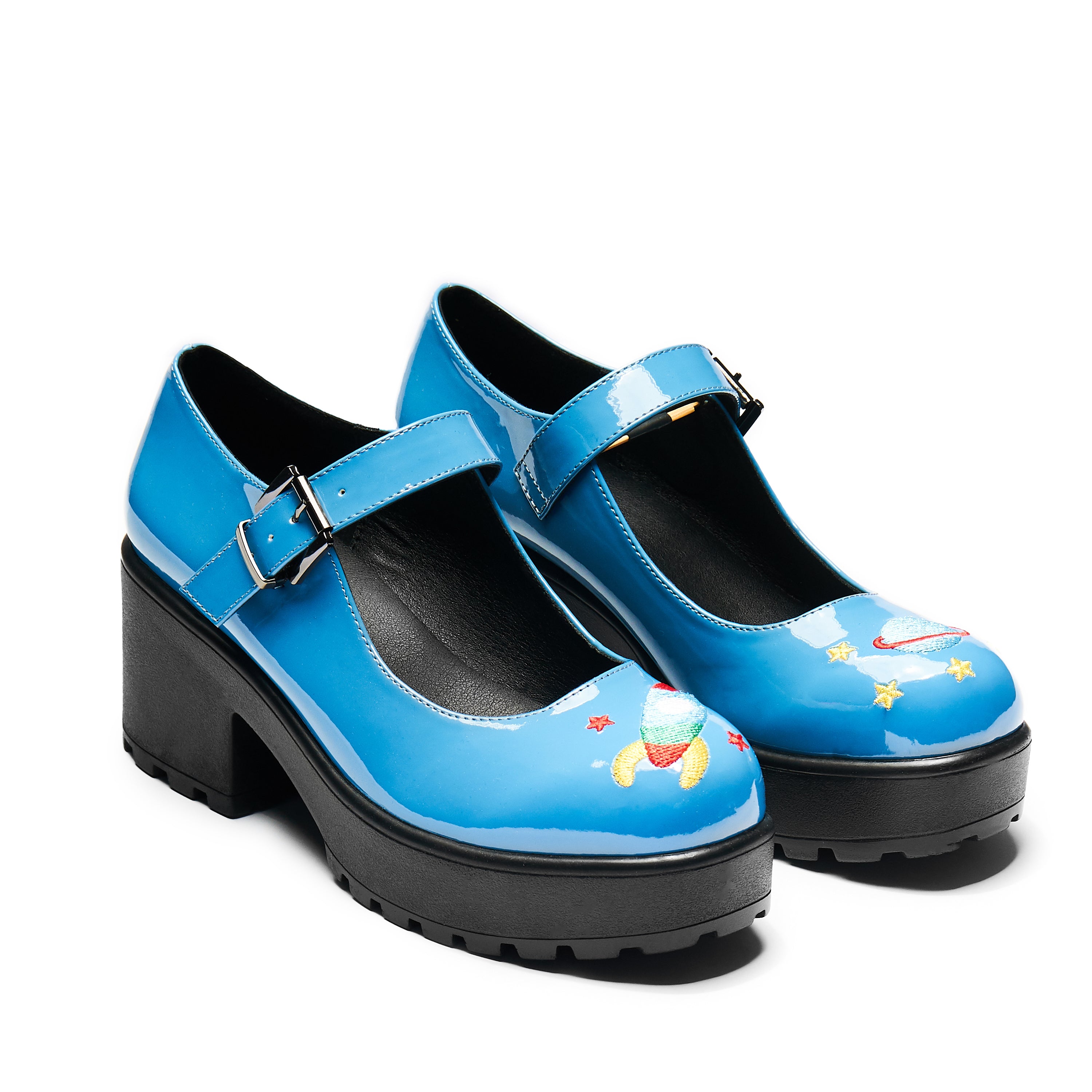Tira Mary Janes 'Space Mission Edition' - Stylish Women's Shoes for Casual & Office Wear | Trendy & Comfortable Footwear for Everyday Use