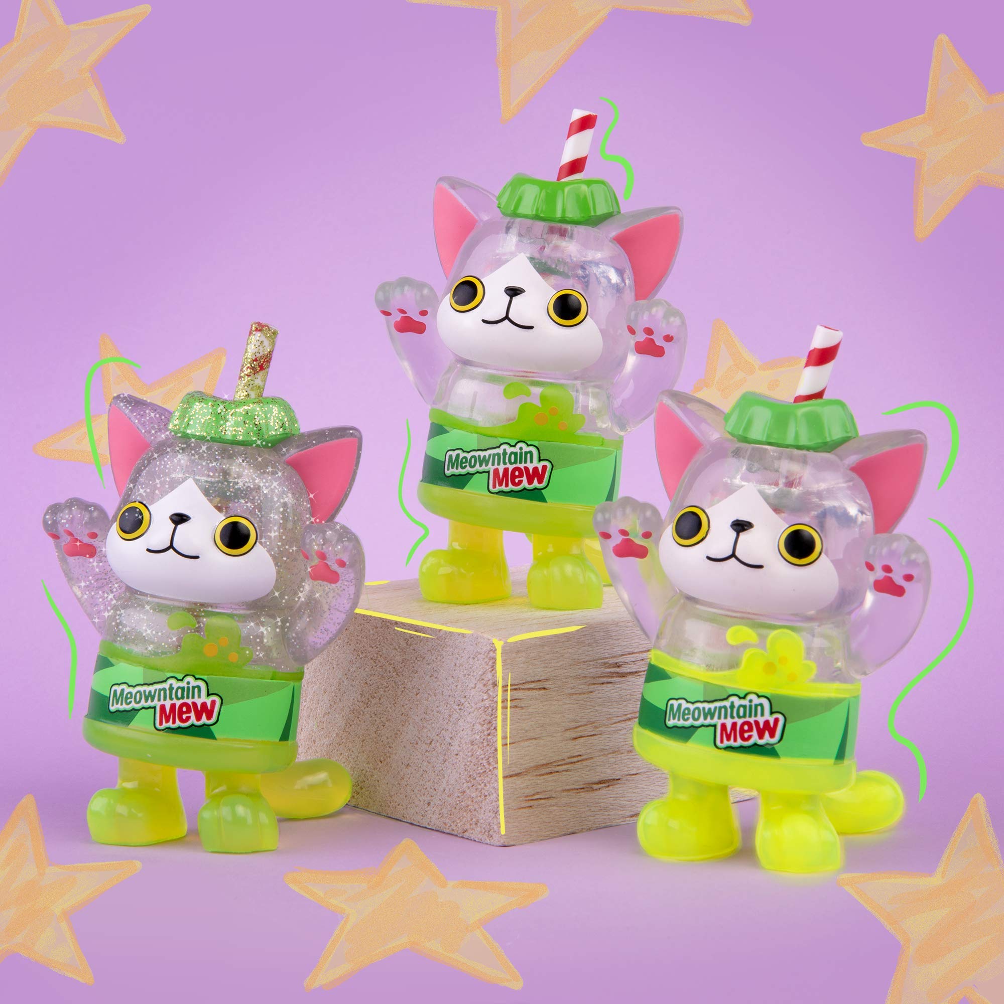 Funko Paka Paka Soda Kats Blind Capsule - Mystery Collectible Figure (Multicolor) for Anime Fans & Toy Collectors - Perfect for Display, Gifts & Surprise Unboxing Fun