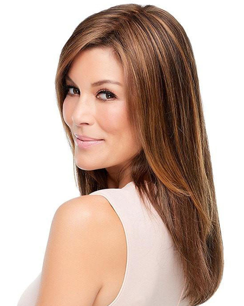 Top Style Synthetic 18 Inch Wig - Natural Looking Human Hair Replacement for Women | Perfect for Cosplay, Daily Wear & Special Occasions