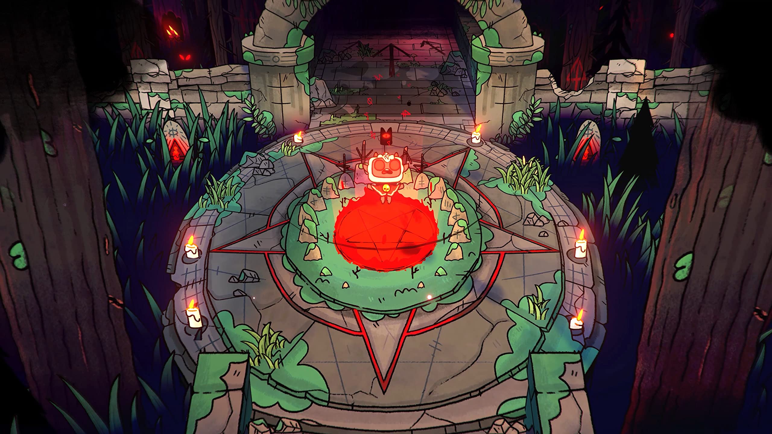 Cult of the Lamb for PS5 - Dark Fantasy Adventure Game with Roguelike Elements | Perfect for Horror & Indie Game Fans | Play at Home or Game Nights