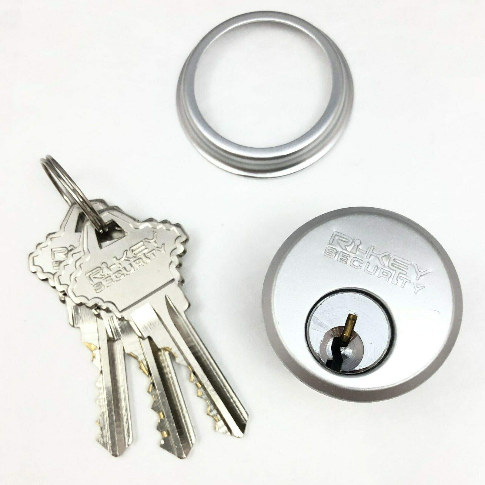 10 Pack Adams Rite Mortise Lock Cylinders 1 Inch - High Security Commercial Grade Door Locks for Storefront Entry, Office Buildings & Retail Security