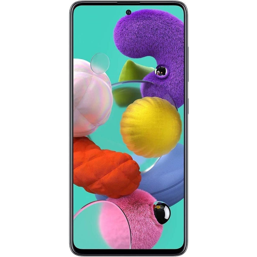 Refurbished Samsung Galaxy A51 128GB Unlocked Smartphone - Perfect for Travel, Work & Entertainment | Android Phone with Long Battery Life