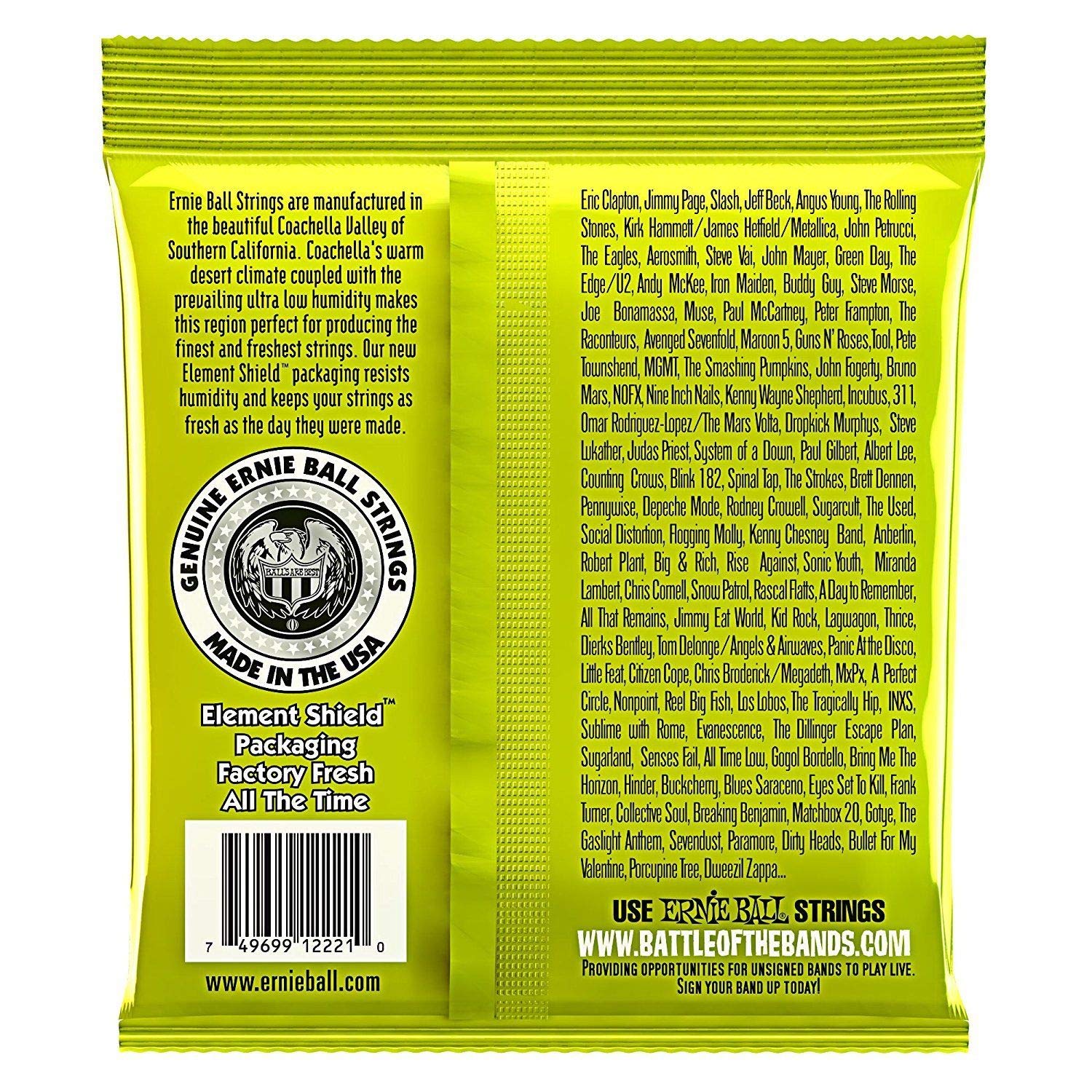 Ernie Ball 2221 Nickel Regular Slinky Electric Guitar Strings 3 Pack - Premium Nickel Wound Strings for Electric Guitars | Perfect for Rock, Blues & Studio Recording