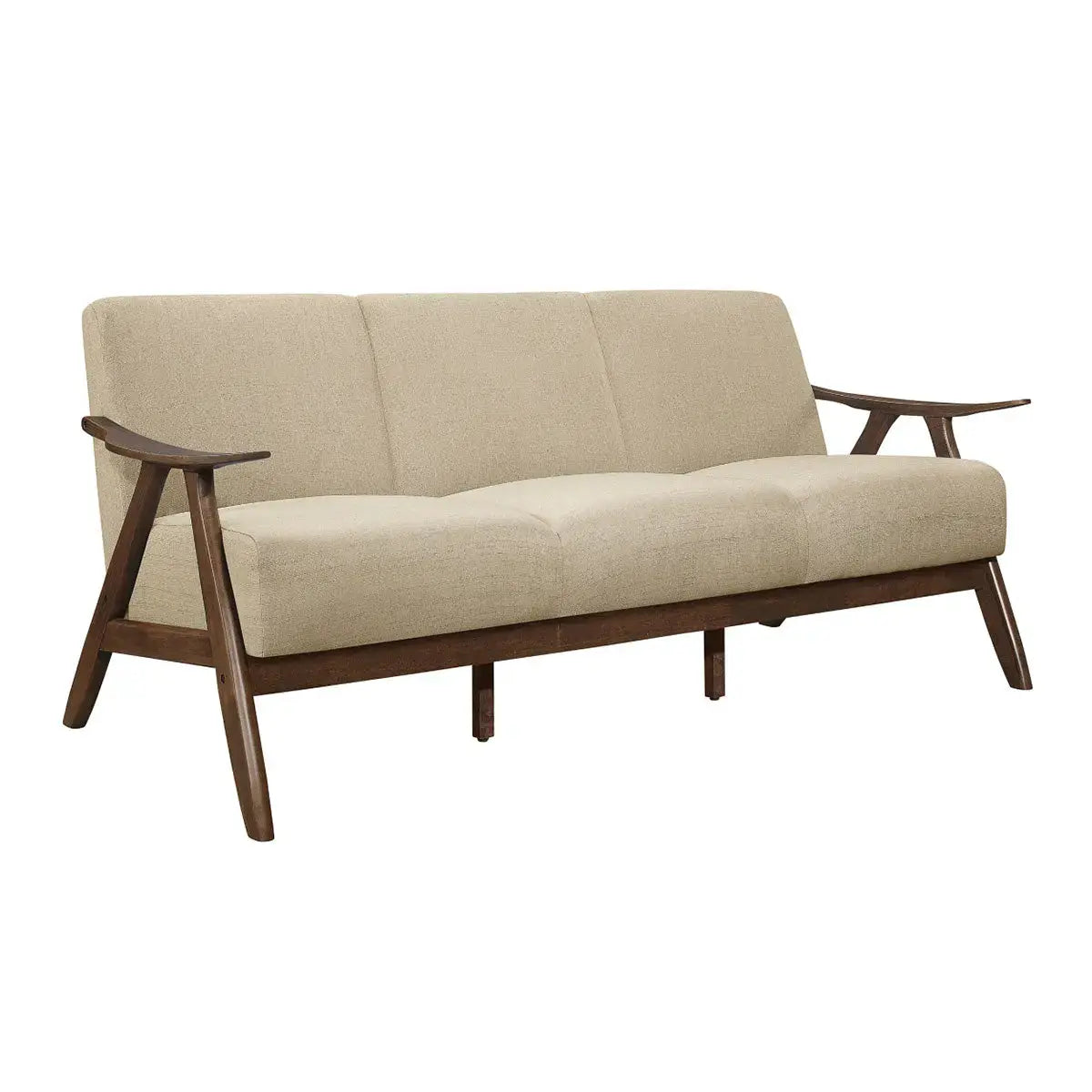 Damala Collection 1138 Brown Sofa Set - Modern Living Room Furniture for Home & Office Decor