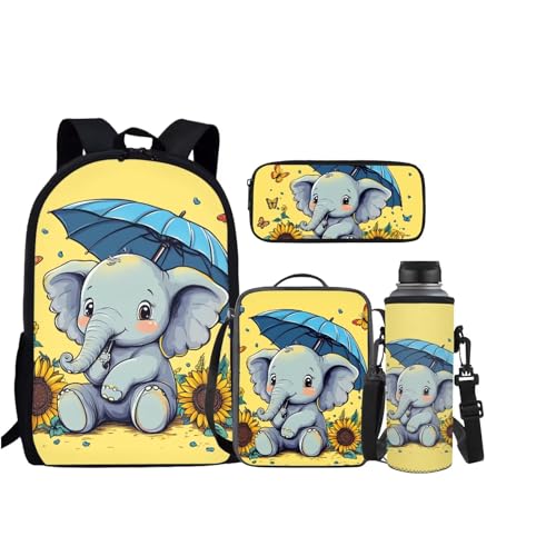 Sunflower Elephant Patternsss