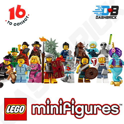 LEGO Collectible Mechanic Minifigure (Series 6) - Perfect for Toy Collections, DIY Projects & Gift Giving