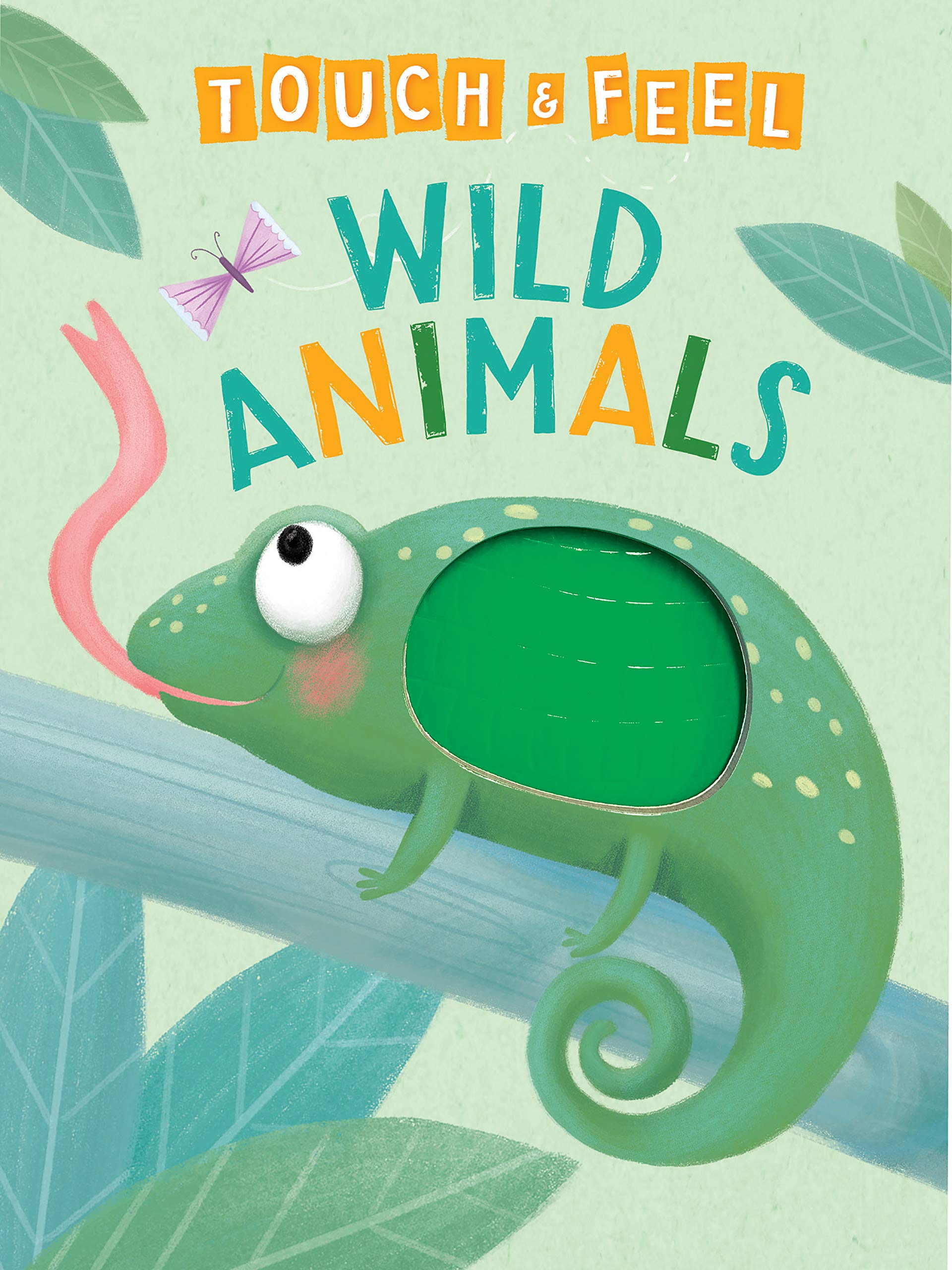 Wild Animals Touch and Feel Board Book for Kids - Interactive Educational Sensory Book for Toddlers - Perfect for Early Learning, Bedtime Stories & Preschool Activities