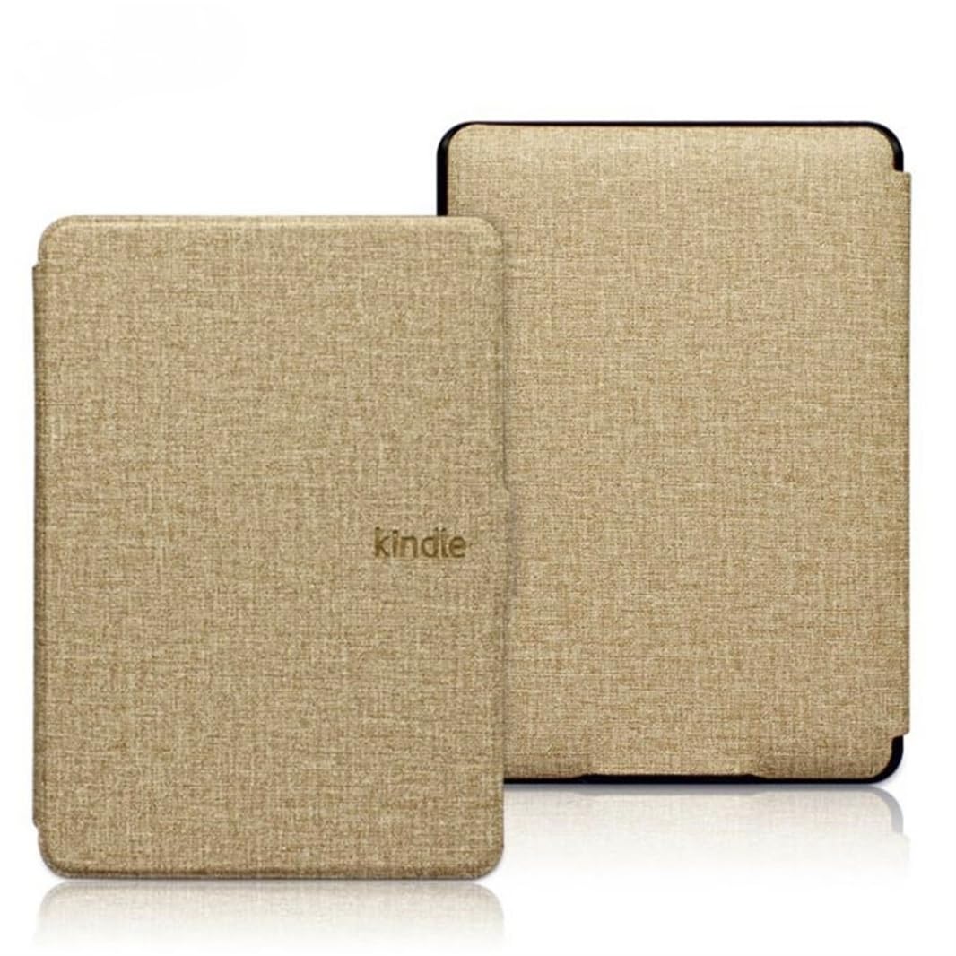 Premium Magnetic Smart Cover for Kindle Paperwhite 4 (10th Gen 2018) - Protective Case with Auto Wake/Sleep - Perfect for Reading, Travel & Daily Use (Gold)