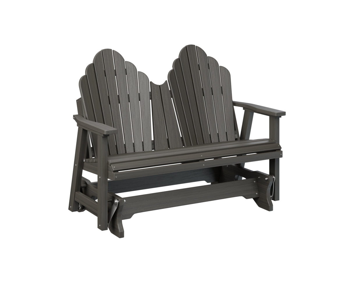 Berlin Gardens Cozi Back Double Glider - Outdoor Patio Swing with Canopy, Comfortable 2-Person Bench Glider for Garden, Porch, Deck - Perfect for Relaxing and Enjoying Nature