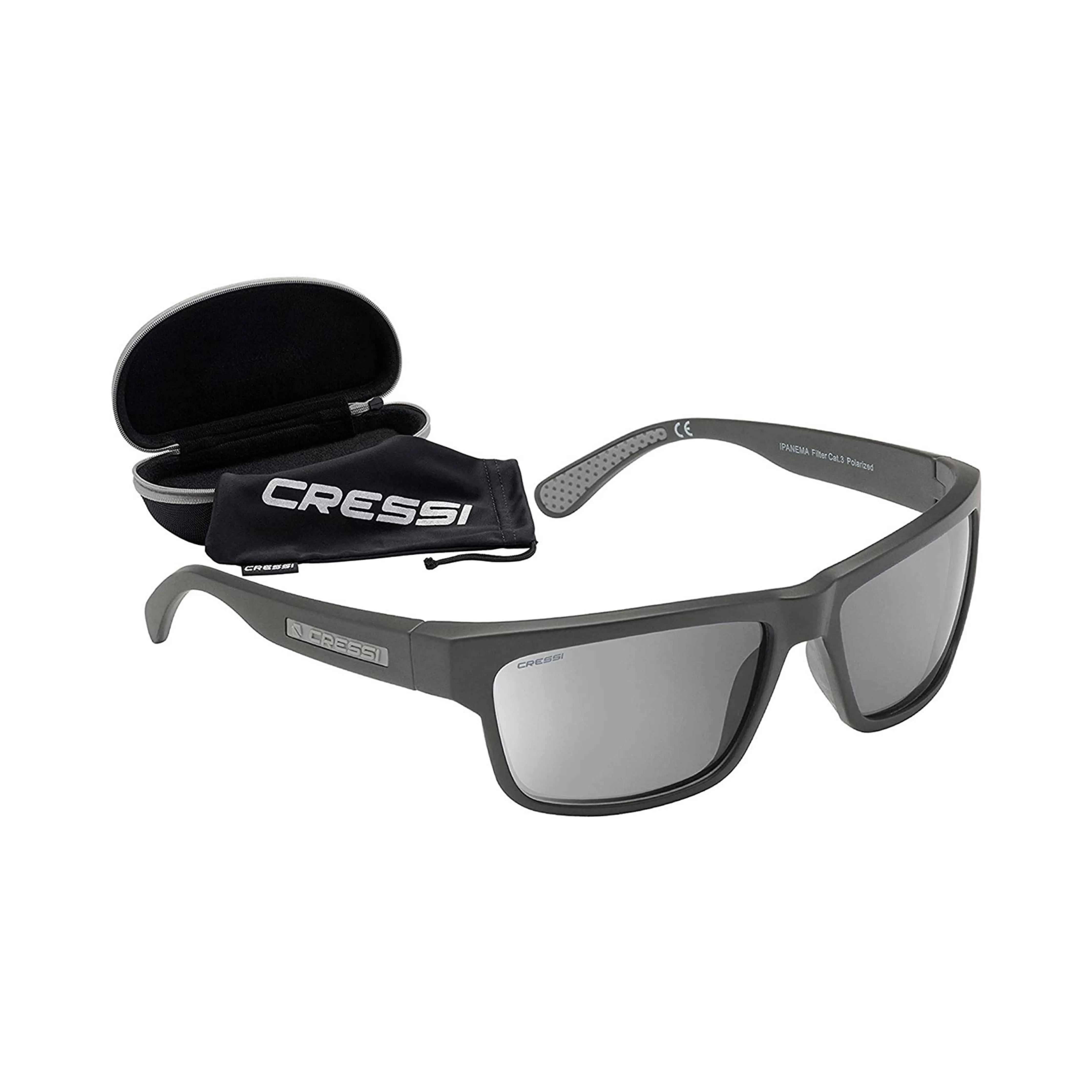 Ipanema Cressi Polarized Men's Sunglasses - UV Protection Aviator Style for Outdoor Sports & Driving