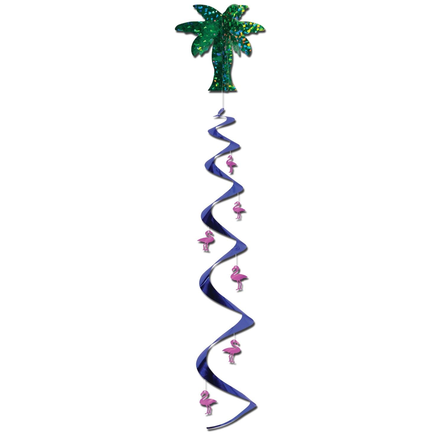 12 Pack Beistle Jumbo Luau Whirl - Colorful Hawaiian Party Decorations for Tropical Themed Events, Luau Parties, and Summer Celebrations
