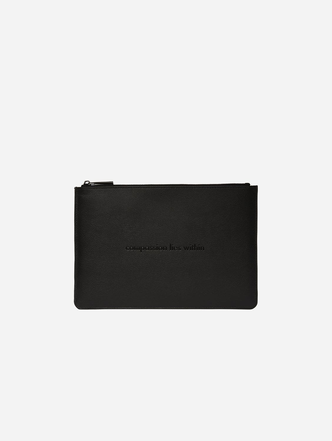 Premium Vegan Leather Apple Pouch - Classic Black Case for iPhone 13/14/15 Pro Max | Slim Protective Sleeve for Everyday Use, Travel & Office Essentials