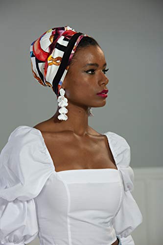 Stylish Cotton Turban Head Wrap for Women - Soft & Breathable Hair Scarf - Perfect for Yoga, Beach, or Everyday Fashion Accessory