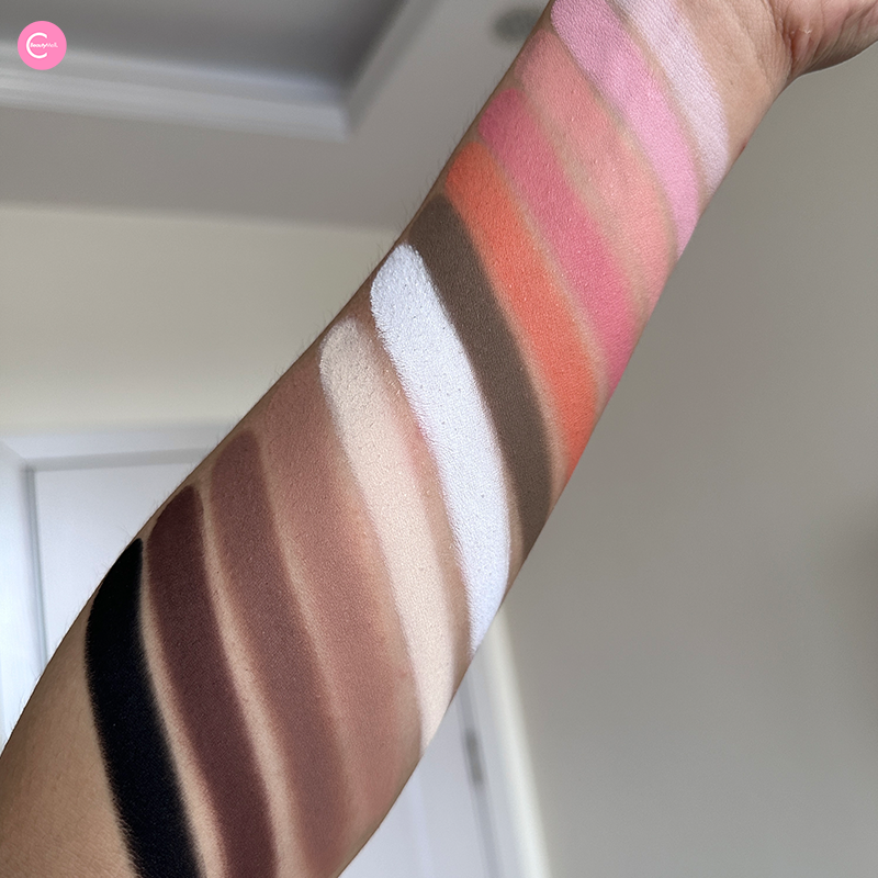 Anthemy Rabbit Charm 12-Color Matte Eyeshadow Palette - Long Lasting, Blendable Makeup for Everyday & Party Looks