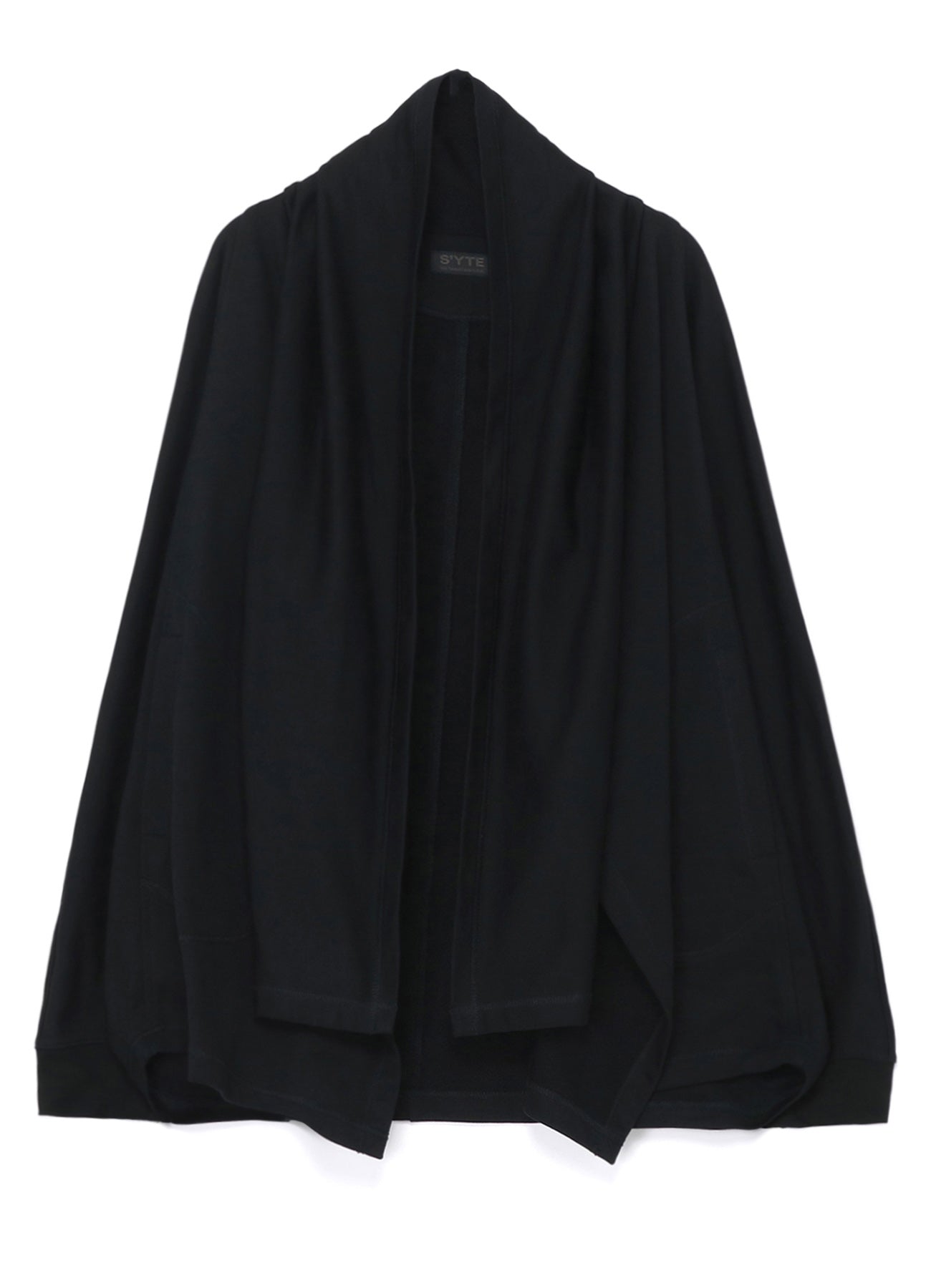 Soft Cotton Fleece Dolman Sleeve Cardigan with Stole Collar - Cozy Loungewear for Women | Perfect for Home, Office & Casual Outings