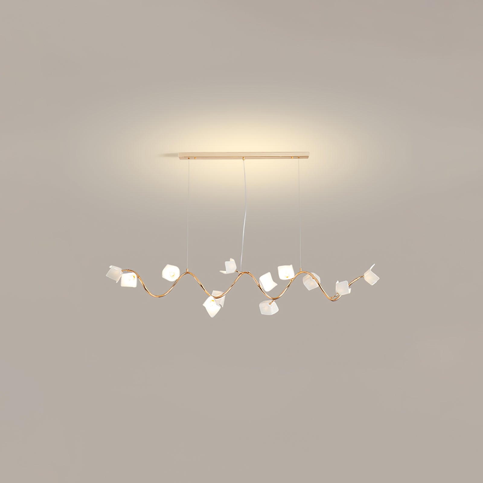 Mistral Flora Chandelier - Elegant Crystal Ceiling Light Fixture for Dining Room, Living Room & Bedroom | Modern Home Decor Lighting | Perfect for Weddings & Luxury Interiors
