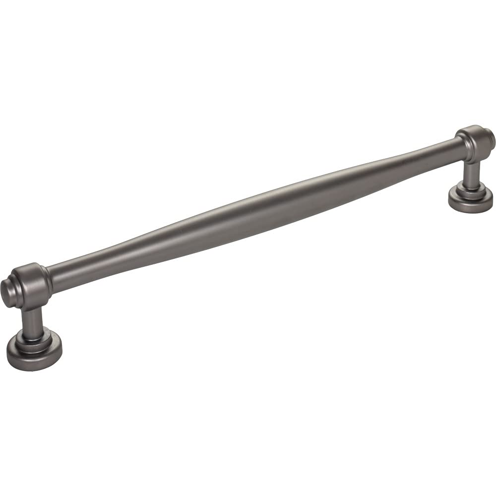 12 Inch Ash Gray Top Knobs Ulster Appliance Pull (C-C) - Premium Cabinet Handle for Kitchen & Bathroom Renovation