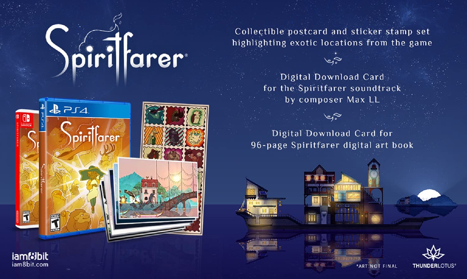 Spiritfarer - Emotional Adventure Game for PlayStation 4 | Explore the Afterlife, Build Relationships & Manage Resources | Perfect for Relaxing Gaming Sessions & Story-Driven Players