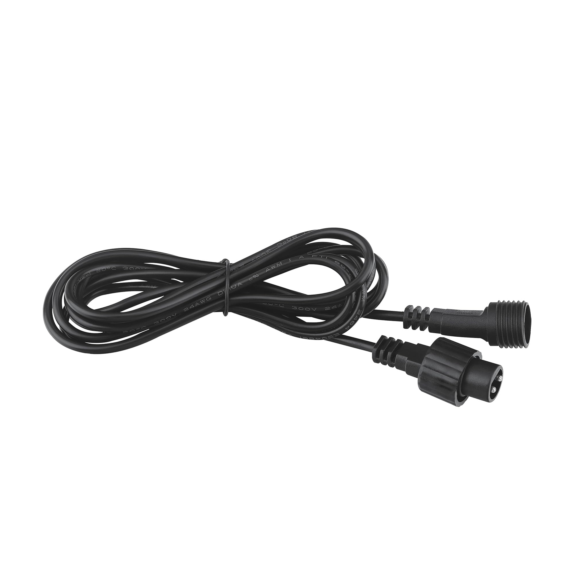XMHEIRD 6 Ft Waterproof Extension Cable for Solar Outdoor String Lights - Durable Extension Cord for Solar Strip Lights - Perfect for Garden, Patio, and Backyard Lighting