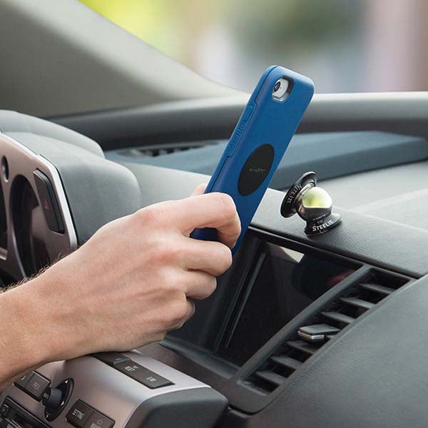 Nite Ize Steelie Orbiter Dash Kit - Universal Car Phone Mount Holder for iPhone, Samsung & Smartphones - Perfect for GPS Navigation, Hands-Free Calling & Road Trips