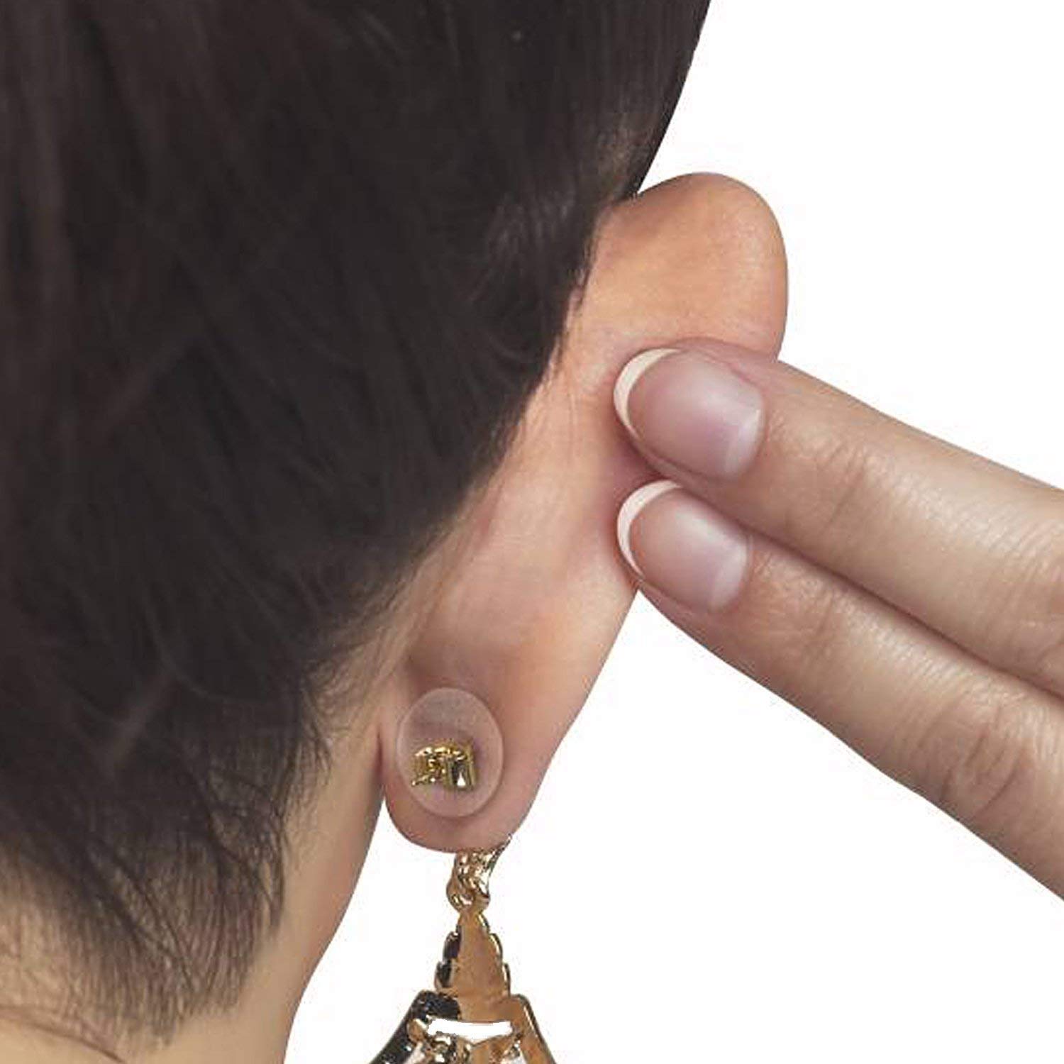 ADDGRIP Ear Lobe Support Patches for Heavy Earrings - 30 Pack of Invisible Earring Lifters & Support Stickers | Comfortable Solution for Droopy Earlobes | Perfect for Parties, Weddings & Everyday Wear