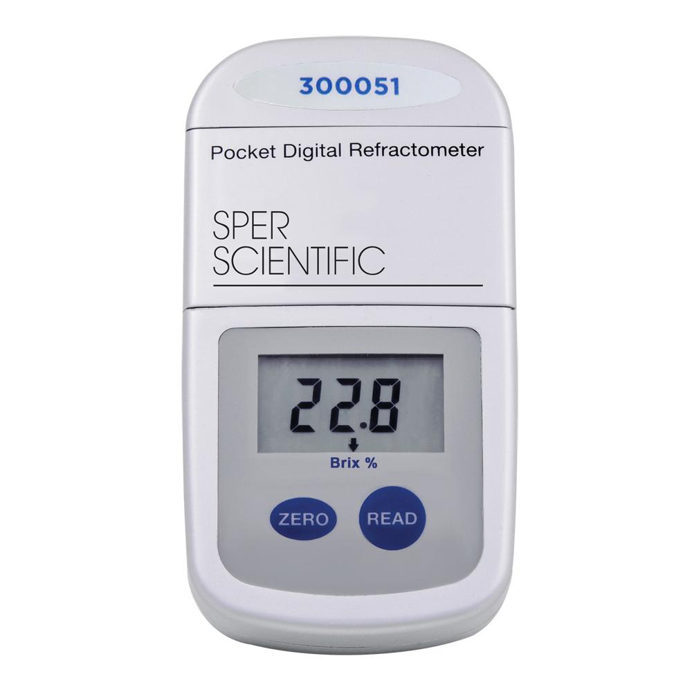 Digital Pocket Refractometer for Brix Measurement (0-65%) - Ideal for Honey, Maple Syrup, Wine & Juice Testing