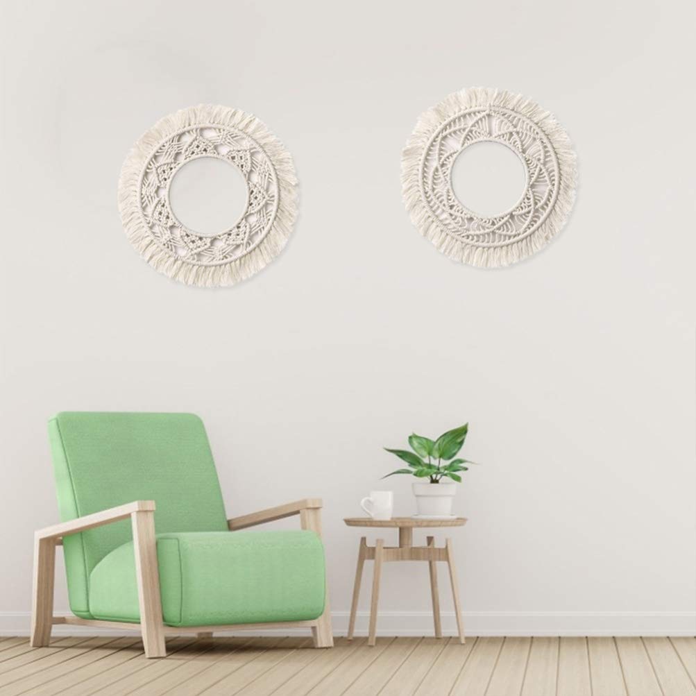 Macrame Woven Tapestry Wall Hanging - 13.5