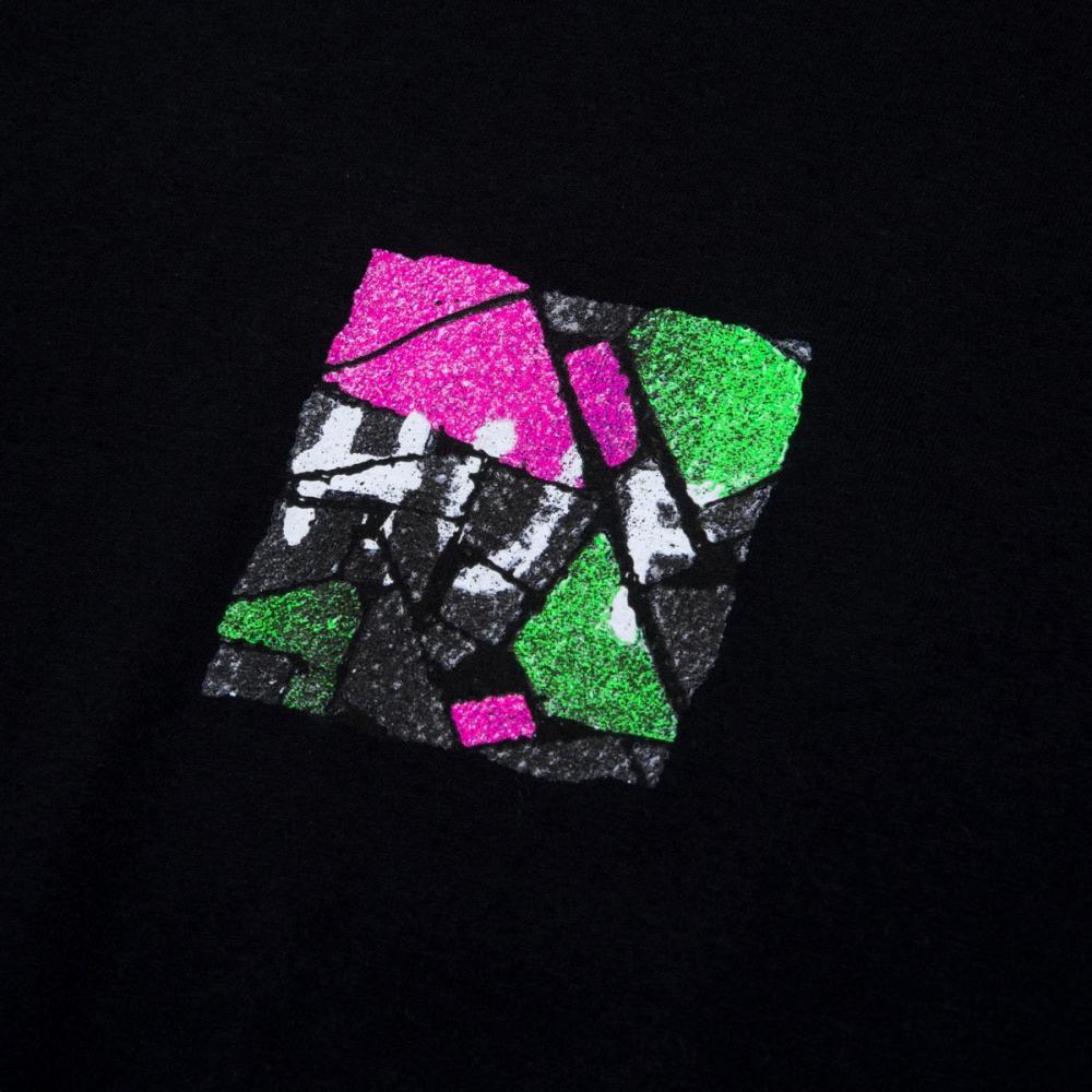 HUF Men's Get A Grip Short Sleeve T-Shirt - Black | Casual Streetwear Tee for Skateboarding & Everyday Wear