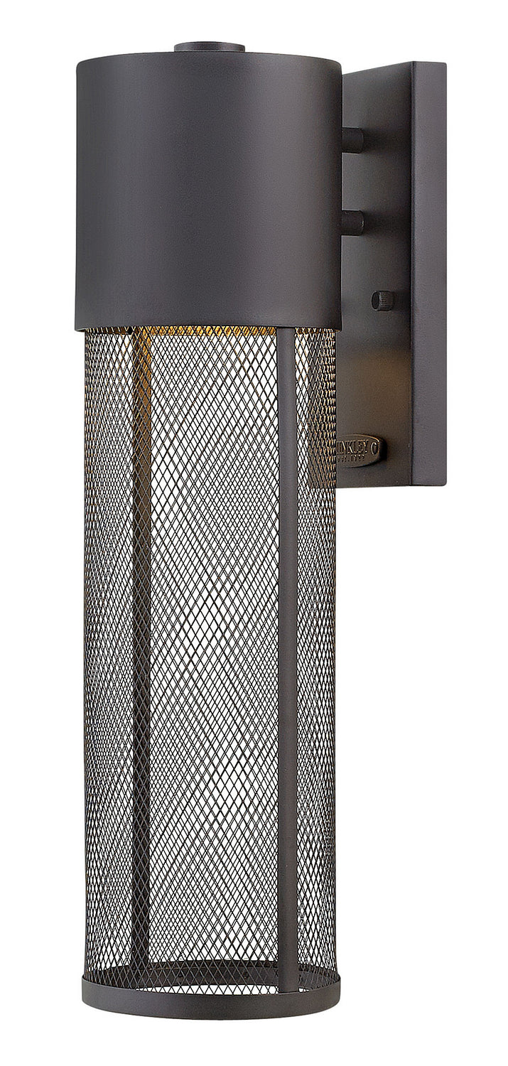 Black Aria LED Wall Mount Light - Modern Dimmable Fixture for Living Room, Bedroom & Hallway Lighting