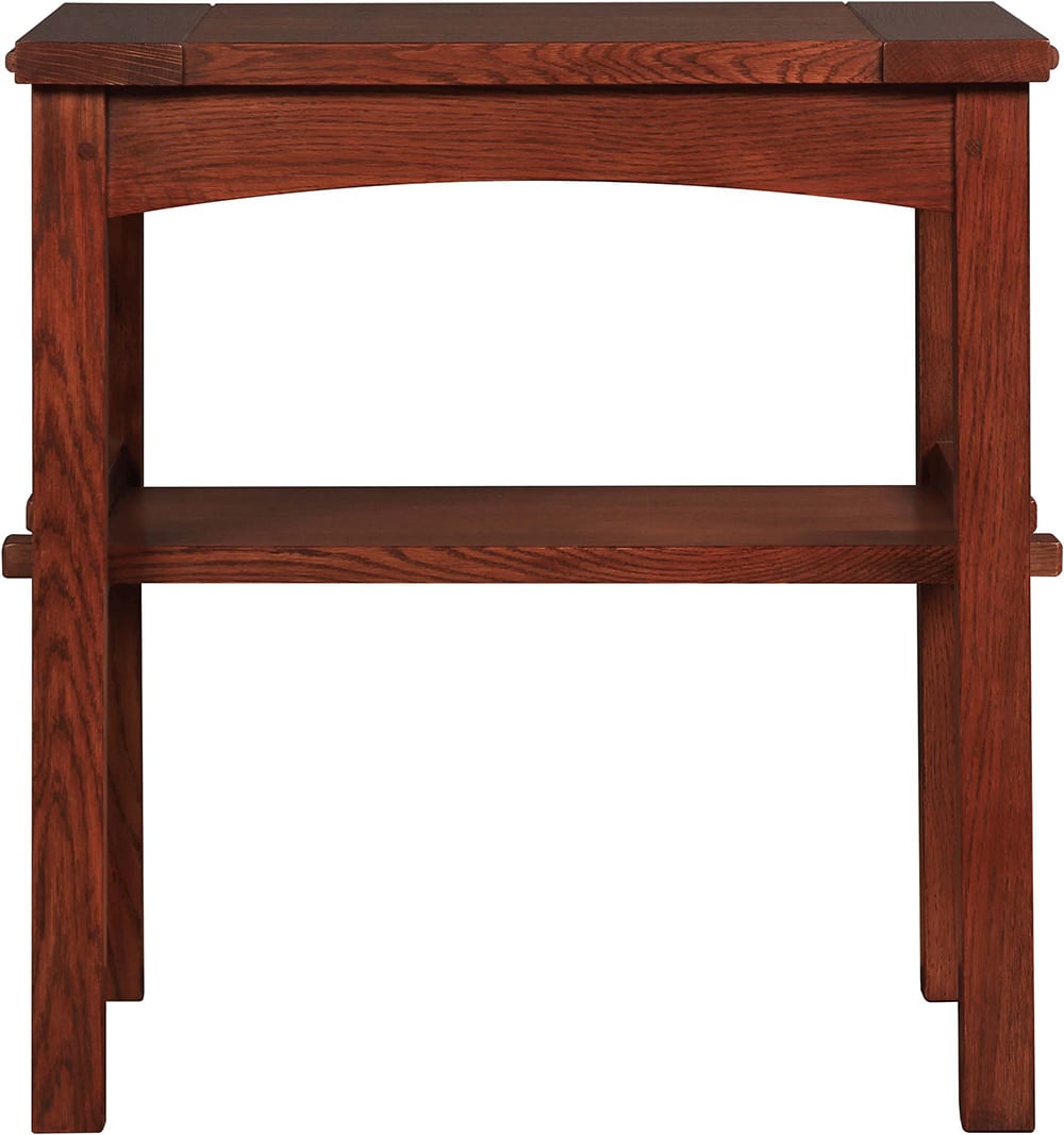 Elegant Butterfly Top End Table - Modern Side Table for Living Room, Bedroom, or Office - Perfect for Small Spaces & Home Decor