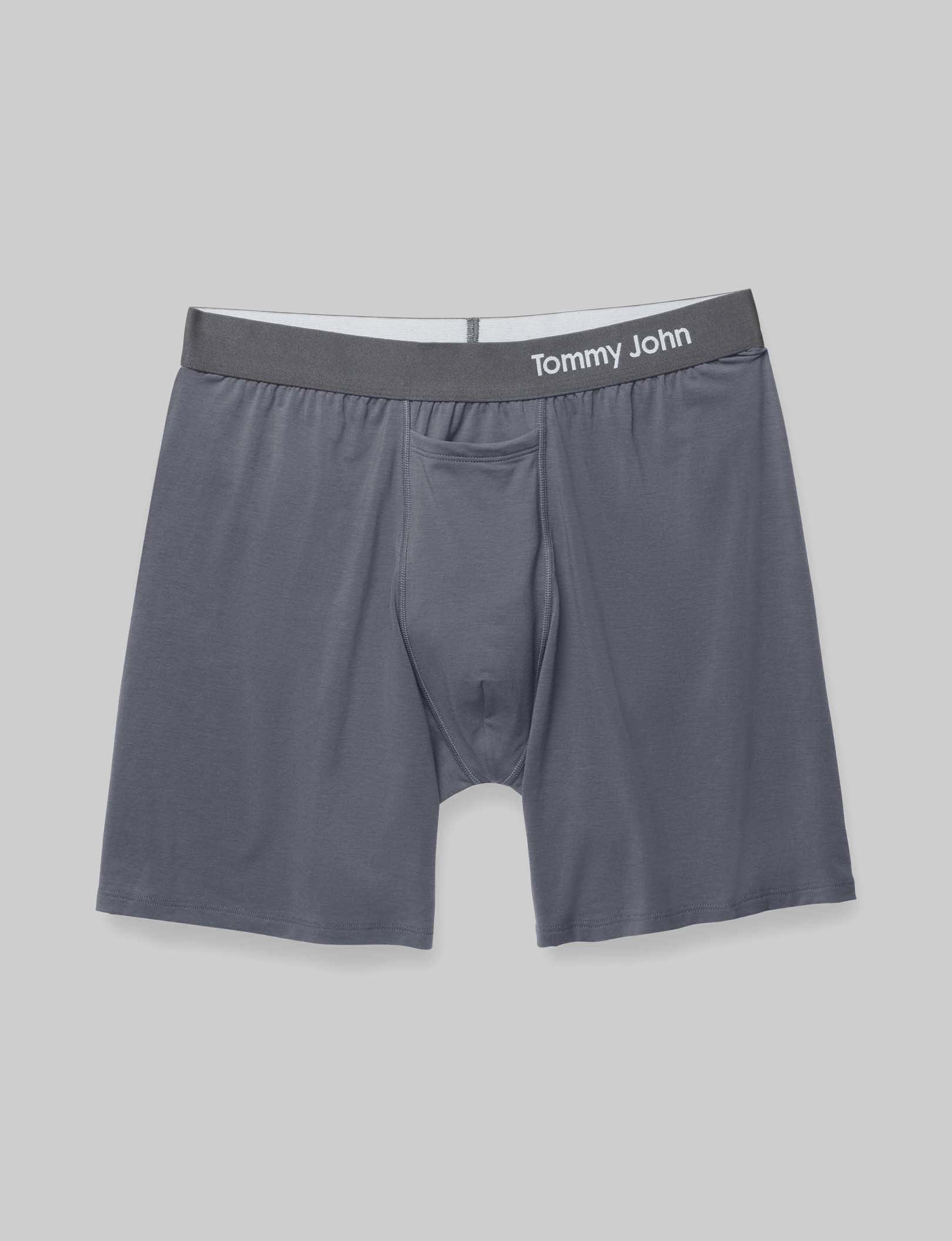 Breathable Cotton Relaxed Fit Boxer Briefs for Men - 6 Pack | Soft & Comfortable Underwear for Daily Wear, Lounge & Sleep