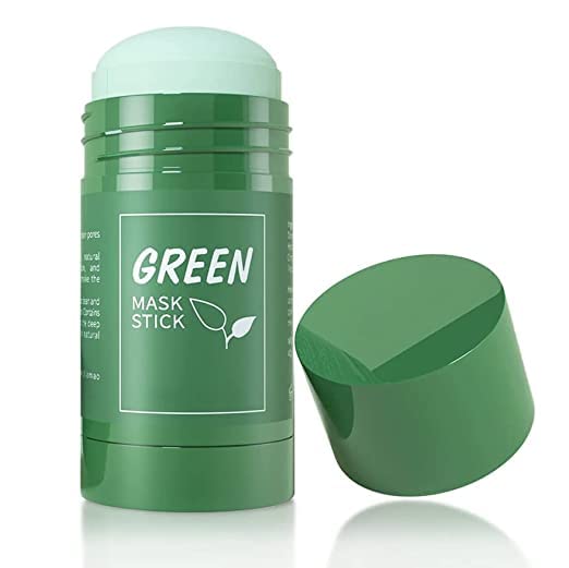 MAPPERZ Green Tea Face Mask Stick - Blackhead Remover with Green Tea Extract, Hydrating Facial Mask for Dry Skin | Deep Cleansing & Moisturizing Treatment | Perfect for Spa Days & Skincare Routine (Pack of 1)