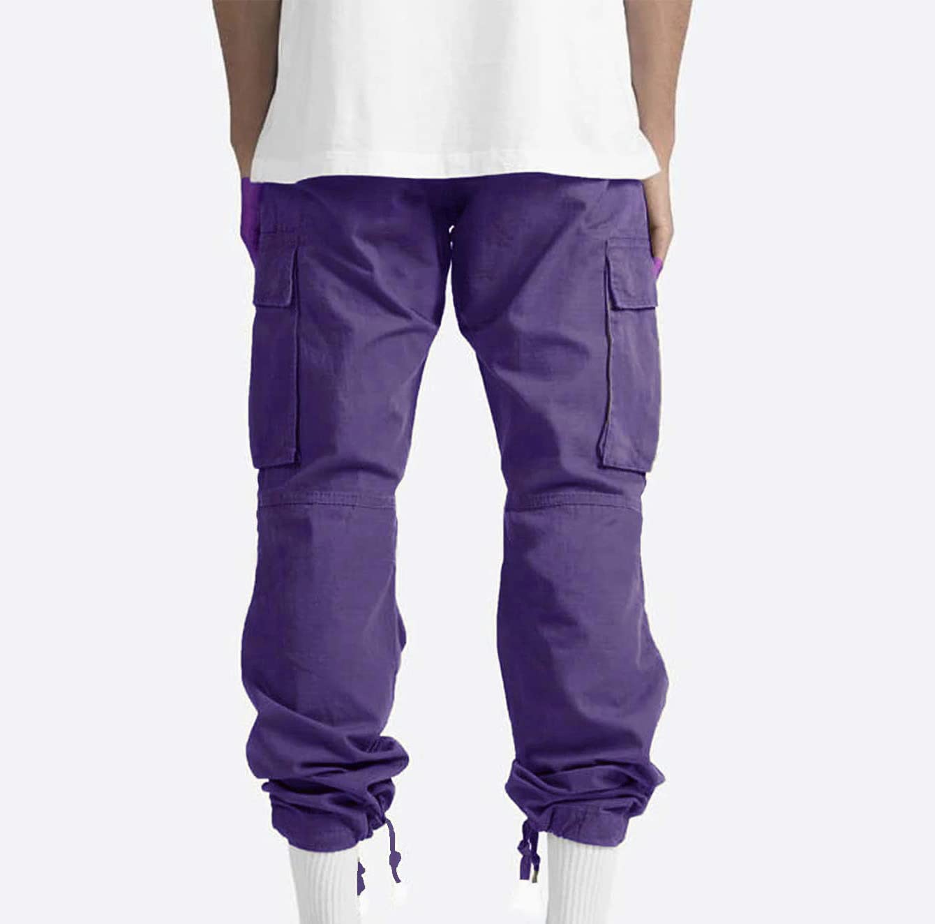 Men's Classic Fit Cargo Pants 2022 - Multi-Pocket Work Safety Trousers for Hiking, Outdoor Recreation & Casual Wear | Durable & Comfortable for Work, Travel & Adventure