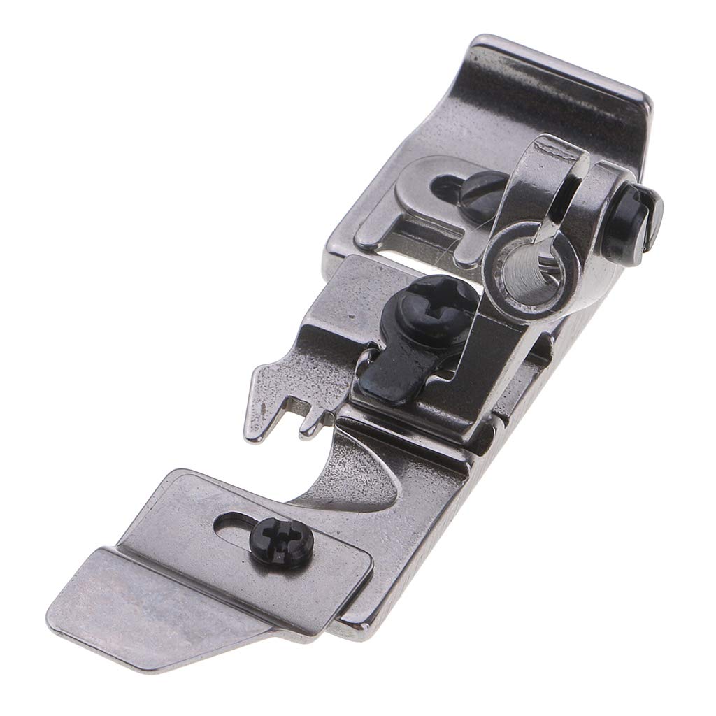 LoveinDIY 3-Thread Overlock Presser Foot for Industrial Sewing Machines - Perfect for Serging, Hemming & Professional Garment Construction