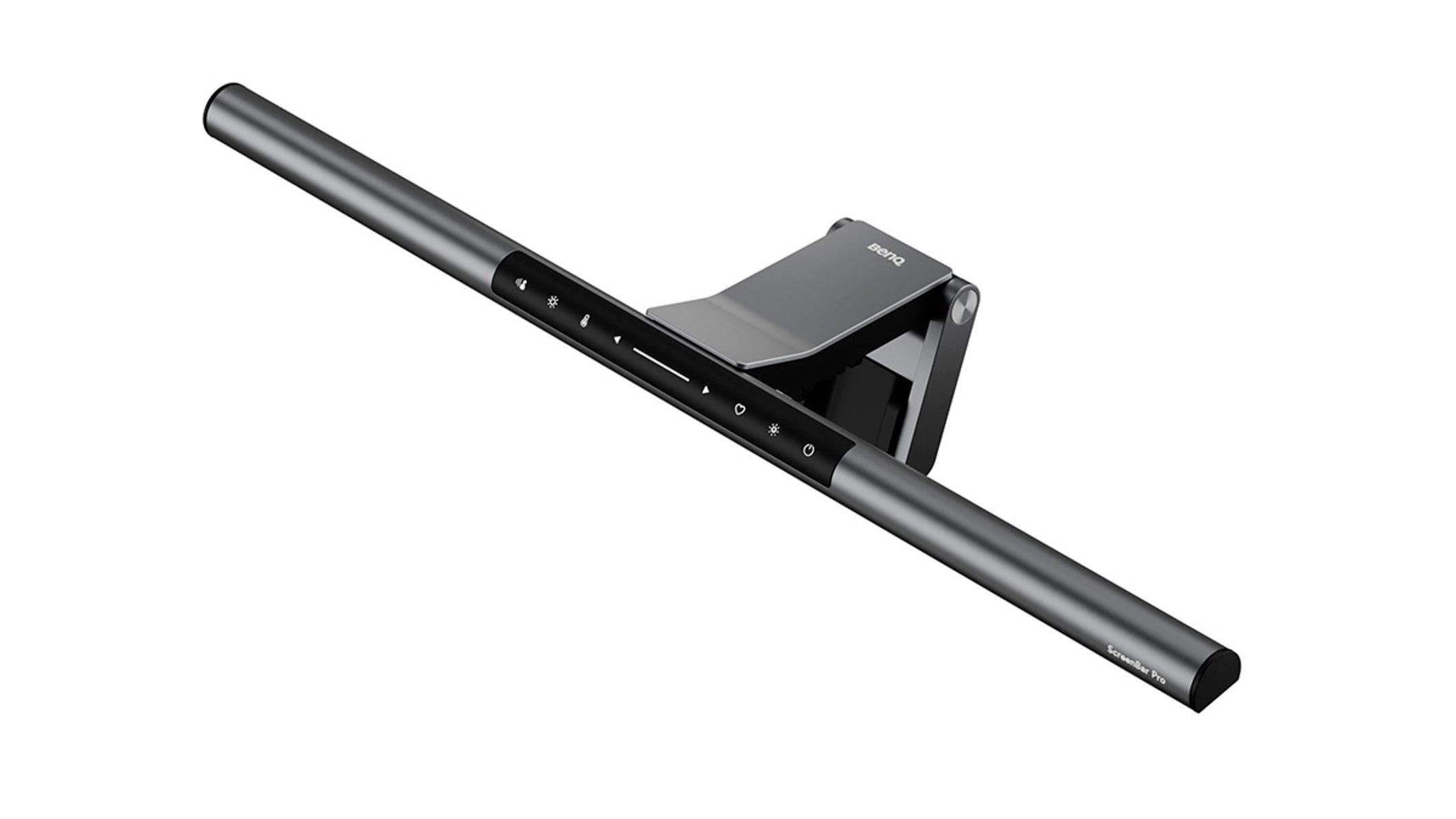 BenQ ScreenBar Pro Auto On/Off LED Monitor Light - Eye-Care Desk Lamp for Home Office, Gaming & Study (Auto-Dimming, USB Powered) - Perfect for Night Work, Video Calls & Reading in Dark Rooms