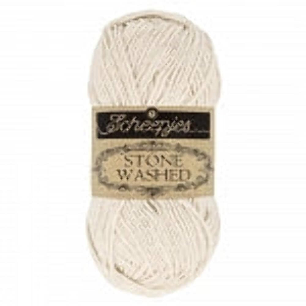 Scheepjes Stone Washed Yarn - 100g (807 Red Jasper) | Premium Quality Cotton Blend for Knitting & Crocheting | Perfect for Scarves, Sweaters & Home Decor Projects