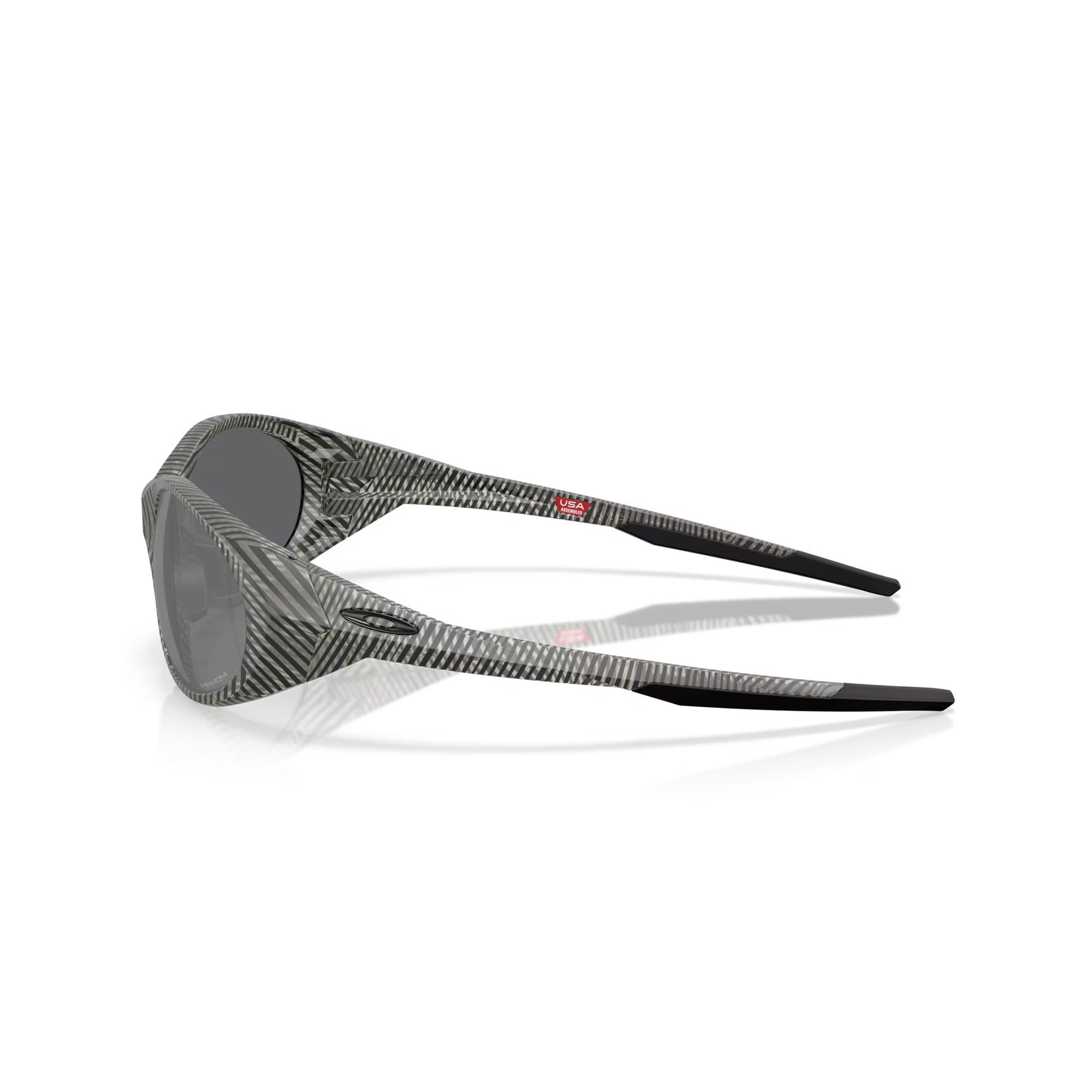 Oakley Eyejacket Redux Sunglasses - Matte Grey Ink Fingerprint Polarized Lenses for Running, Cycling & Outdoor Sports