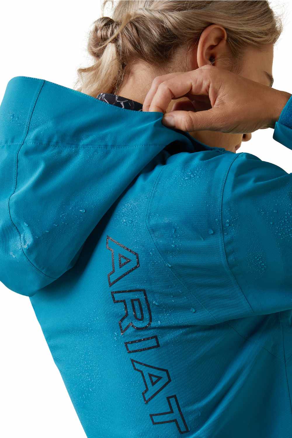 Ariat Women's Spectator Waterproof Jacket - Lightweight Raincoat for Outdoor Activities, Horseback Riding & Hiking