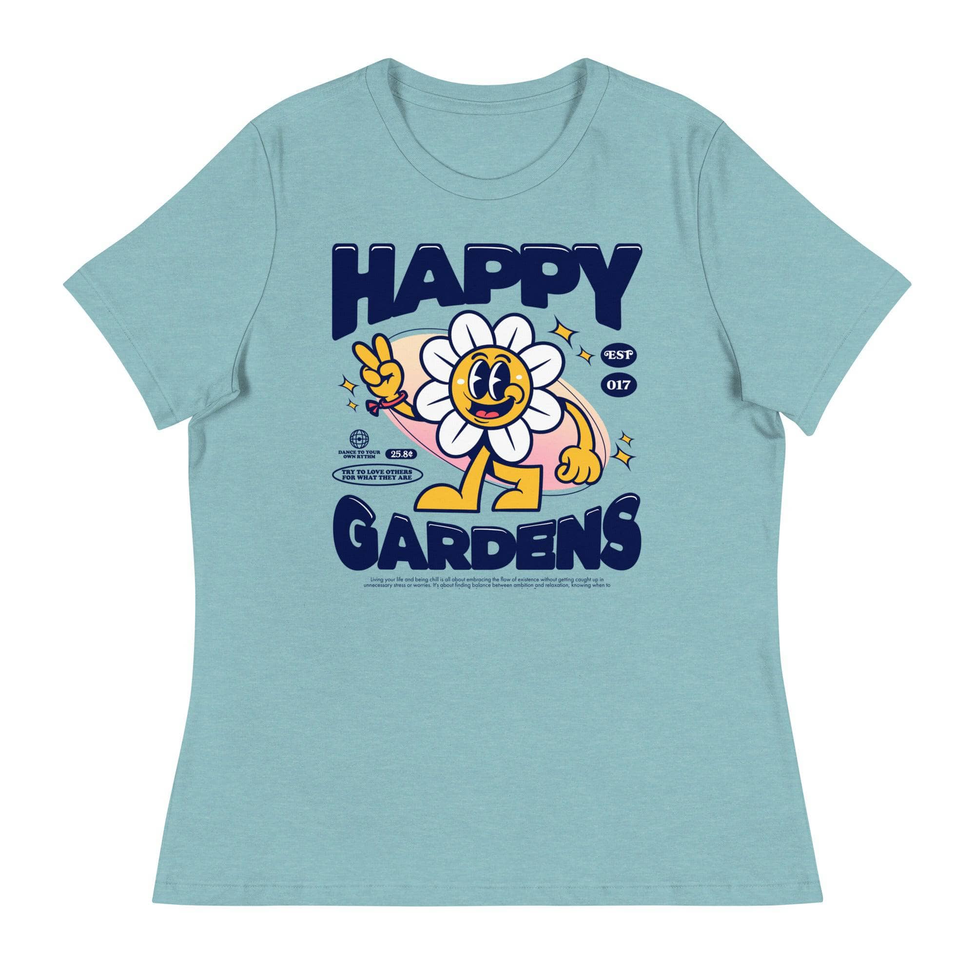 Happy Gardens Graphic T-Shirt - Comfortable Cotton Tee for Men & Women - Perfect for Casual Wear, Outdoors & Gardening