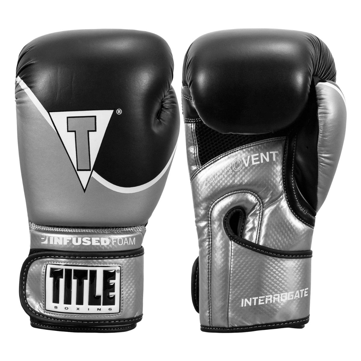 TITLE Boxing Infused Foam Training Gloves 2.0 - Premium Boxing Gear for MMA, Kickboxing & Fitness Workouts - Perfect for Sparring, Bag Work & Training Sessions